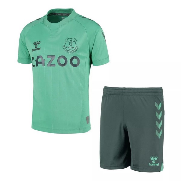 Camiseta Everton Replica Tercera Ropa Niño 2020/21 Verde